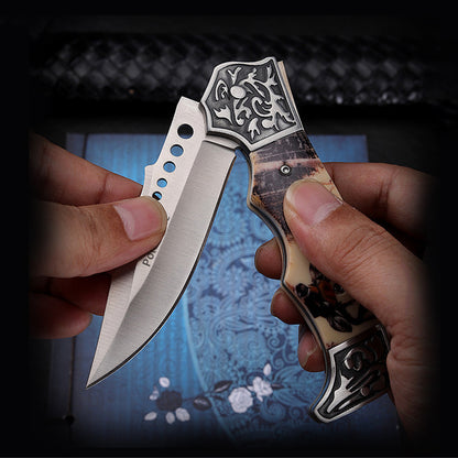 PoleShine Outdoor Tactical Hunting Knife