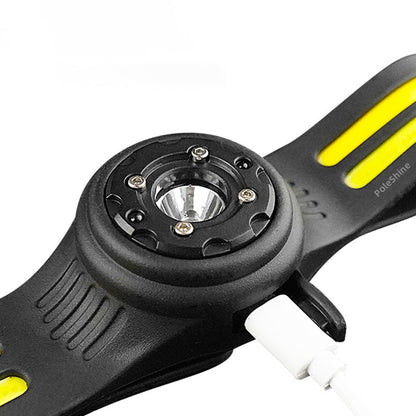 PoleShine Portable Headlamp, Waterproof Flashlight