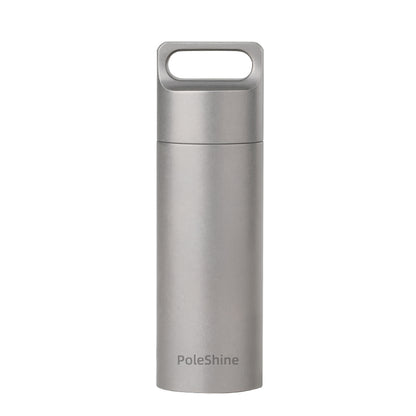 PoleShine Titanium Alloy Pill Box